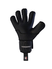Goalkeeper gloves for kids / junior ONEKEEPER Vector Pupil Black with extra protective layer on the palm