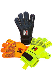 Goalkeeper gloves for kids / junior ONEKEEPER Vector Pupil with extra protective layer on the palm gk
