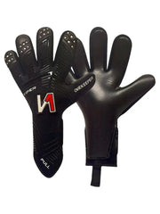 ONEKEEPER Viper Black - Strap or Strapless Negative Cut Pro-Level Goalkeeper Gloves for Kids, Youth and Adults - ONEKEEPER USA